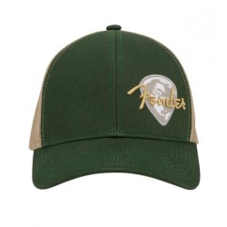 Fender Globe Pick Patch Hat/cap ,Green