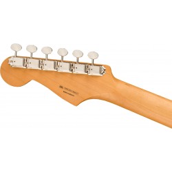 Fender Noventa Stratocaster, Pau Ferro Fingerboard, Crimson Red Transparent