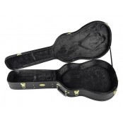 Boston gitaarkoffer voor 335-model, wood, shaped model, zwart