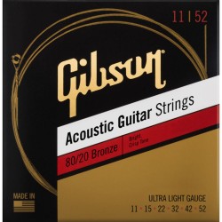 Gibson 80/20 Bronze Ultra-Light Gauge 011
