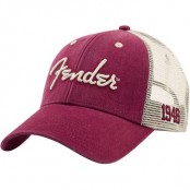 Fender Cap Spaghetti Logo Washed Trucker