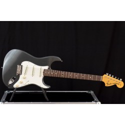 Fender Custom Shop CS 1970 Stratocaster, Journeyman Relic Aged Charcoal Frost Metallic RW