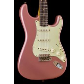 Fender Custom Shop 1960 Stratocaster Limited Edition LTD, Journeyman Relic Faded Aged Burgundy Mist