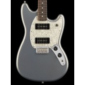 Fender Mustang 90 Pau Ferro Fretboard Silver