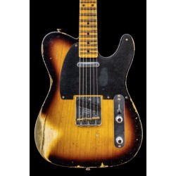 Fender Custom Shop CS 52 Telecaster, Heavy 2-Color Sunburst 2TS MN