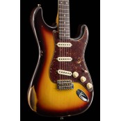 Fender Custom Shop 1960 Stratocaster Relic RW Chocolate 3 Tone Sunburst