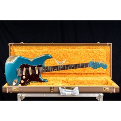 Fender Custom Shop CS 63 Stratocaster Ocean Turquoise OCT, Heavy Relic Match Cap RW