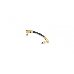 Rockboard Flat Patch Cable Gold 5cm