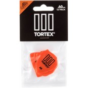 Dunlop Tortex Jazz Tip Player's pack met 12, 0,60mm