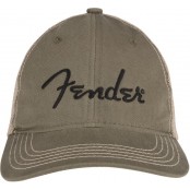 Fender Soft Mesh Embroidered Logo Snapback Hat, One Size