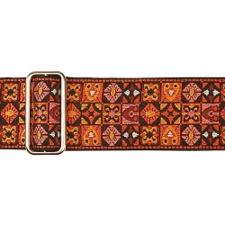 Gaucho gitaarband Traditional Series Oranje Mozaiek