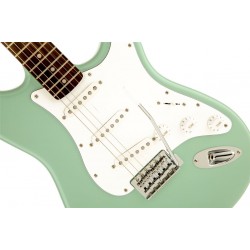 Squier Affinity Stratocaster LRL Fingerboard Surf Green