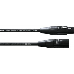 Cordial Microfoon Cable Rean Silver XLR Male/Female 5mtr