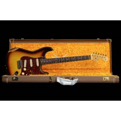 Fender Custom Shop 1960 Stratocaster Relic RW Chocolate 3 Tone Sunburst