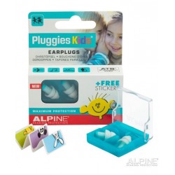 Alpine Pluggies Kids Earplugs (3-12 years)