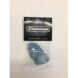 Dunlop plectrum gator grip 1.14mm 12pack
