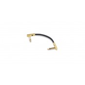 Rockboard Flat Patch Cable, Gold, 10cm