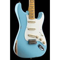 Fender Custom Shop 1955 Stratocaster Relic MN Daphne Blue
