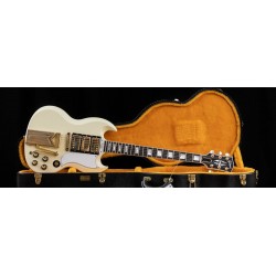 Gibson Custom Classic White Sideways 60th Anniversary 1961 SG Les Paul Vibrola