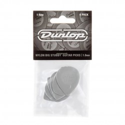 Dunlop plectrums Nylon Big Stubby Players 6pack 1.00mm