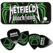 Dunlop Metallica Hetfield Black Fang Pick Tin 6-Pack Ultex 1.14 mm