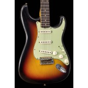 Fender Custom Shop CS 60s Stratocaster, Journeyman Relic Aged 3-Color Sunburst 3TS #6 Limited Edition LTD