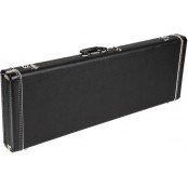 Fender G&G Standard Strat/Tele Hardshell Case, Black with Black Acrylic