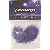 Dunlop plectrum big stubby 2.0mm 6pack