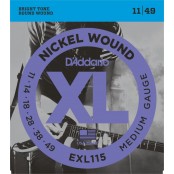 D'Addario EXL115 Nickel Wound Medium 11-49