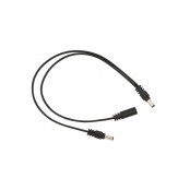 RockBoard flat daisy chain cable 2 outputs straight 30cm