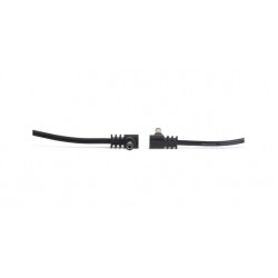 Rockboard Power Supply Cable Black 60cm angle/angle
