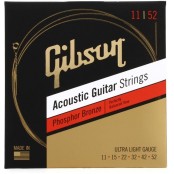 Gibson Phosphor Bronze Acoustic Guitar Strings 011-052