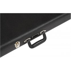 Fender G&G Standard Strat/Tele Hardshell Case, Black with Black Acrylic