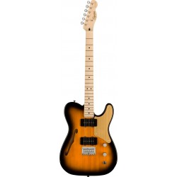 Squier Paranormal Cabronita Telecaster Thinline, Maple Fingerboard, Gold Anodized Pickguard, 2-Color