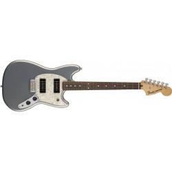 Fender Mustang 90 Pau Ferro Fretboard Silver