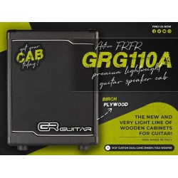 GRGuitar active FRFR premium lightweight birch plywood guitar speaker cab 110
