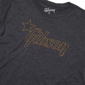Gibson Gear Star Logo Tee Charcoal M