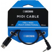 BOSS Midi Cable TRS/MIDI 1FT / 30CM