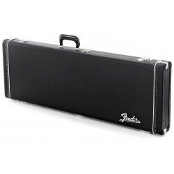Fender Strat / Tele case Deluxe black/orange