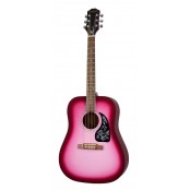 Epiphone Starling Acoustic Hot Pink Pearl