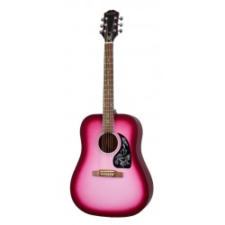 Epiphone Starling Acoustic Hot Pink Pearl