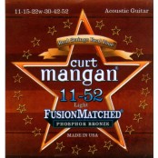 Curt Mangan snaren Phosphor Bronze 11-52