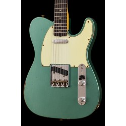 Fender Custom Shop CS 61 Telecaster, Relic Aged Sherwood Green Metallic RW