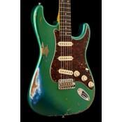 Kauffmann Guitars '63 S Aged Lake Placid Blue