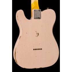 Fender Custom Shop CS 61 Telecaster, Relic Faded Shell Pink #30 LTD