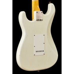 Fender custom shop 1960 Stratocaster custom-built ltd journeyman relic aged olympic white