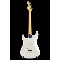 Fender Player Strat MN SSS Polar White met custom pickguard