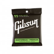 Gibson Masterbuilt Premium Acoustic Strings, Phosphor Bronze (Ultra Lights)