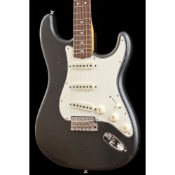 Fender Custom Shop CS 1970 Stratocaster, Journeyman Relic Aged Charcoal Frost Metallic RW