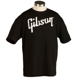 Gibson Distressed M Gibson Logo T (Black), Medium